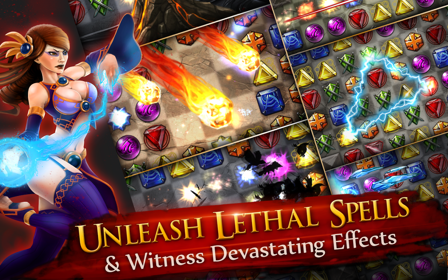Jewel Fight Heroes of Legend MOD APK+DATA (Unlimited Gems/Coins)