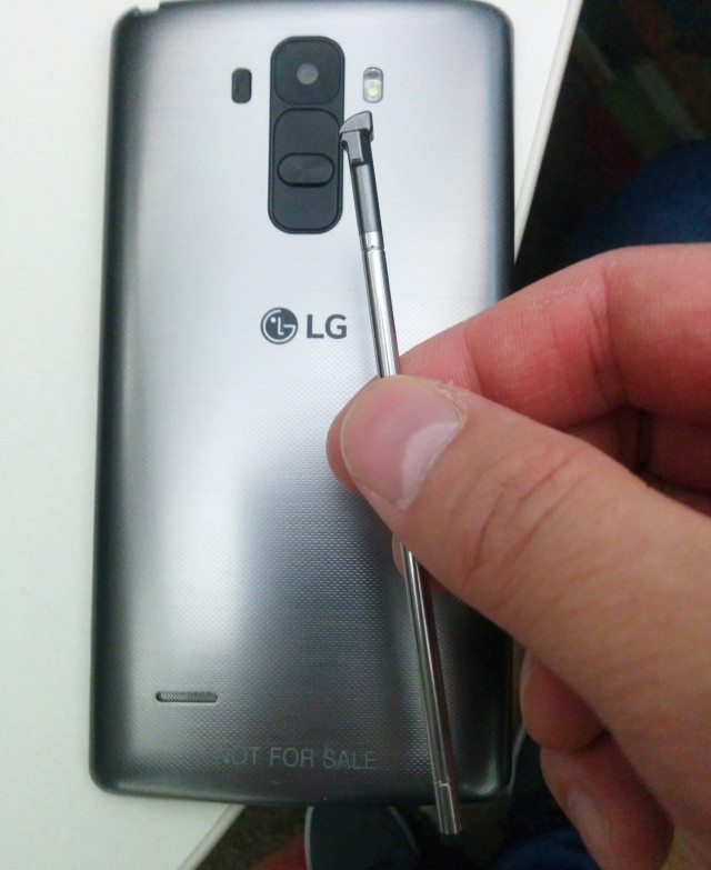 LG G4 Note stylus leak