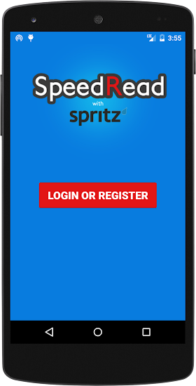 SpeedRead With Spritz - screenshot