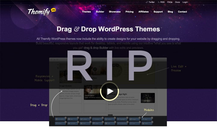 WordPress theme Happy New Year: A New Look for Themify!