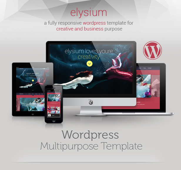 WordPress theme Elysium Multipurpose WordPress Theme (Portfolio)