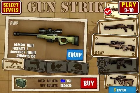 Gun Strike Paid Mod APK Unlimited Money