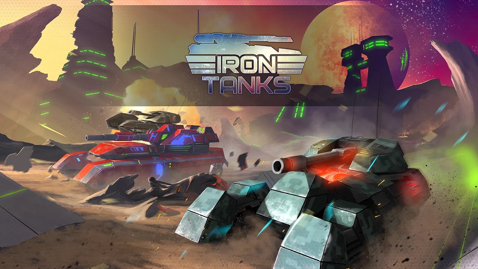 Iron Tanks v0.73 Apk+Data (Mod Money)