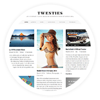 WordPress theme Twenties - Clean, Responsive Blog WordPress Theme (Personal)