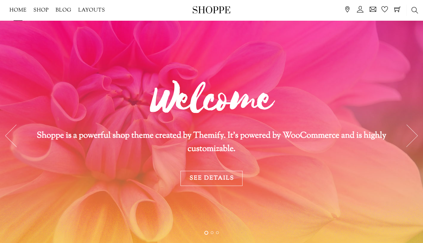 WordPress theme Sneak Peak: New Shoppe Theme