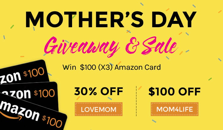 WordPress theme Mother’s Day $100 Gift Card Giveaway + Sale!