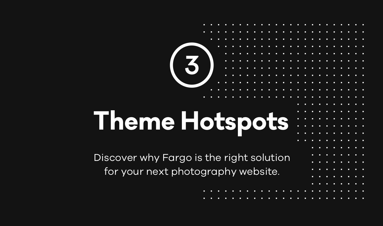 WordPress theme Fargo – A Charming Photography WordPress Theme (Photography)