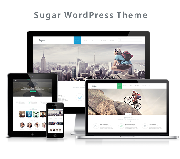 WordPress theme Sugar - Business Responsive WordPress Theme (Business)